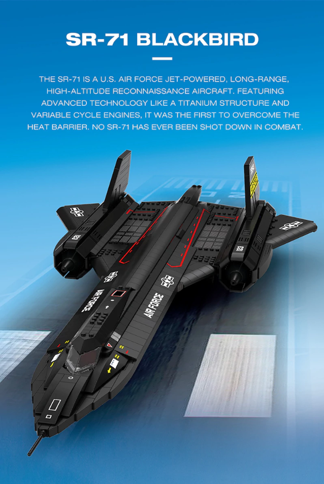 SR-71 Blackbird - 1733 pcs