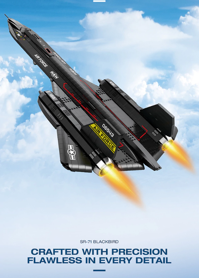 SR-71 Blackbird - 1733 pcs