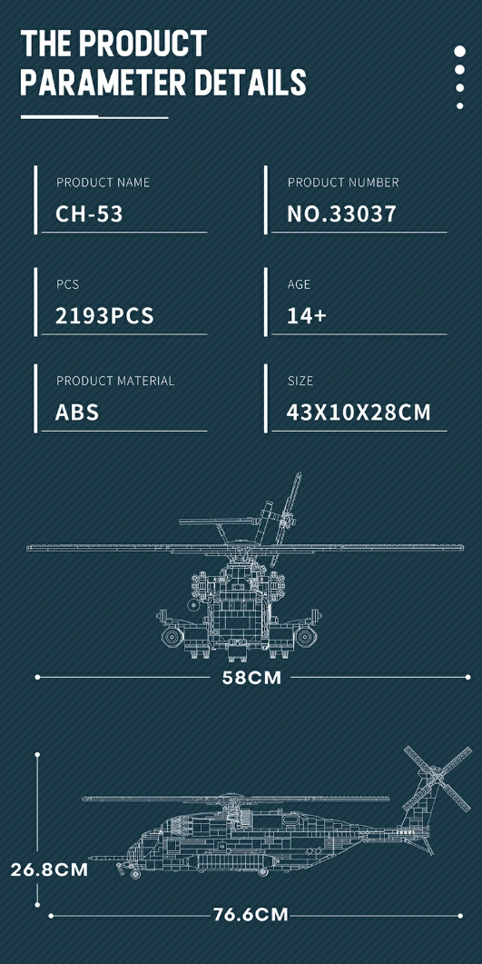 CH-53 Transporthubschrauber - 2193 pcs